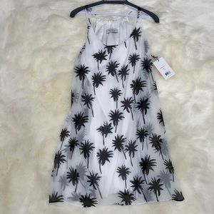 Palm Tree Mini Dress